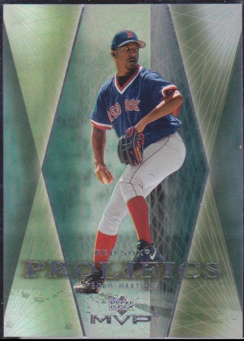 Pedro Martinez #P4 Baseball Cards 2000 Upper Deck MVP Prolifics