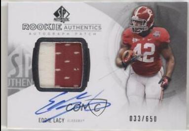 Eddie Lacy #177 2013 Sp Authentic Football