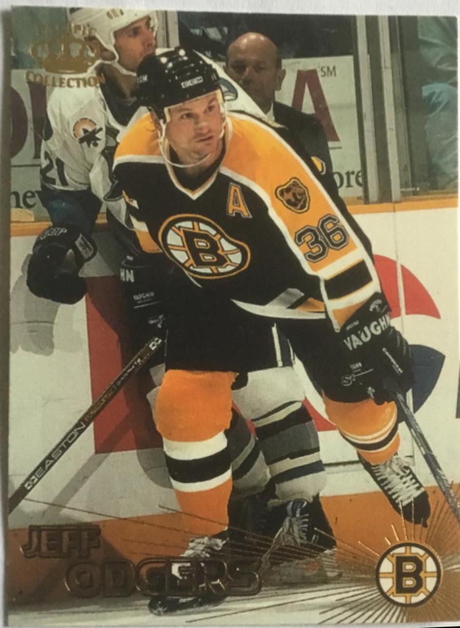 Jeff Odgers #157 Hockey Cards 1997 Pacific Crown