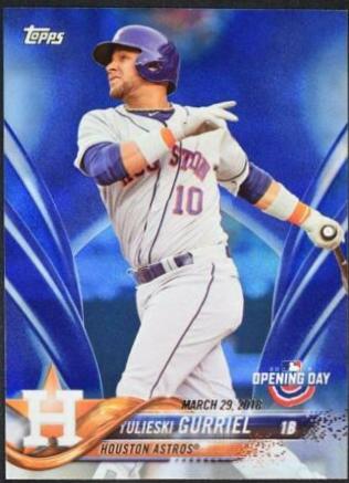 Yulieski Gurriel [Blue Foil] #49