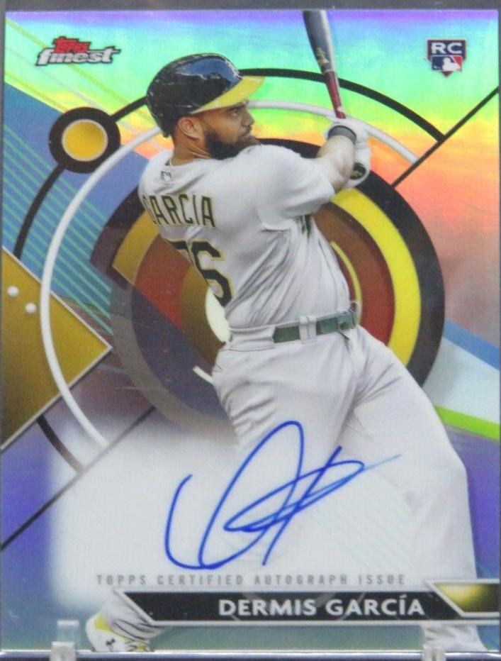 Dermis Garcia #FA-DG Baseball Cards 2023 Topps Finest Autographs