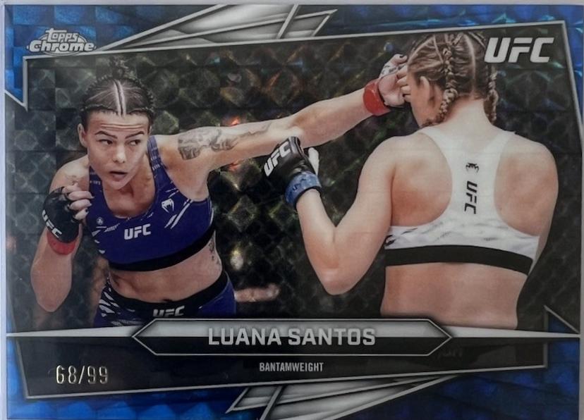 Luana Santos [Blue Geometric Refractor] #167