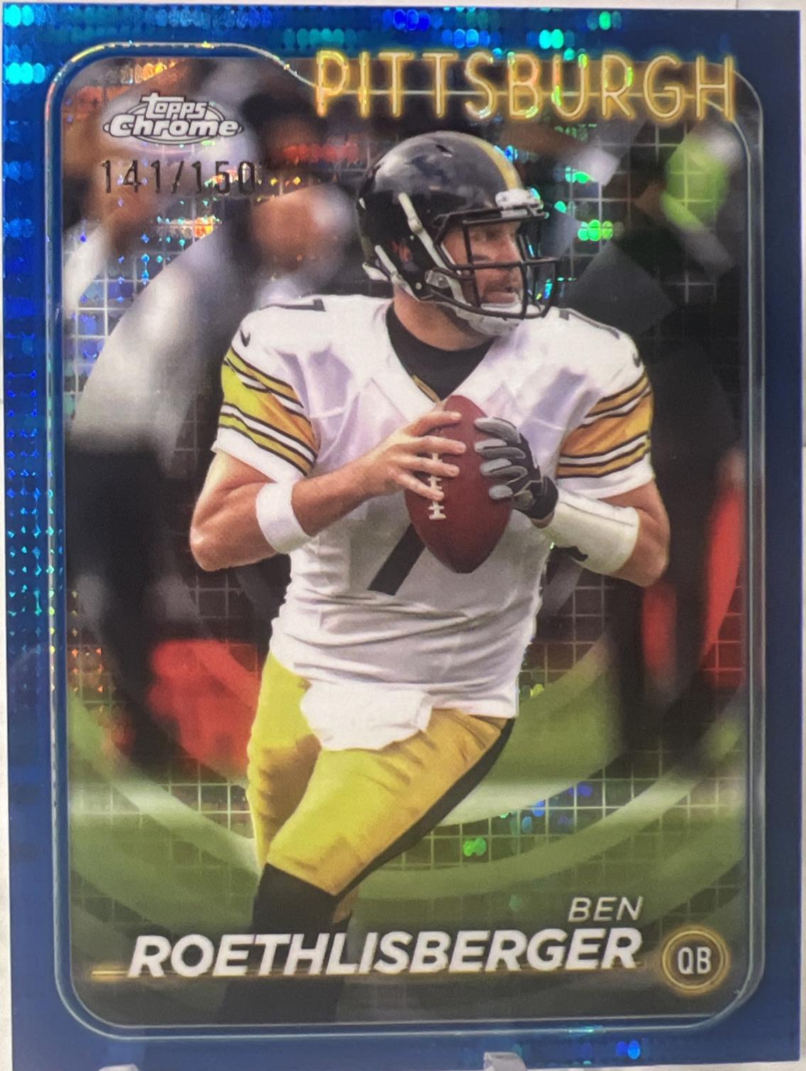 Ben Roethlisberger [Blue Refractor] #81