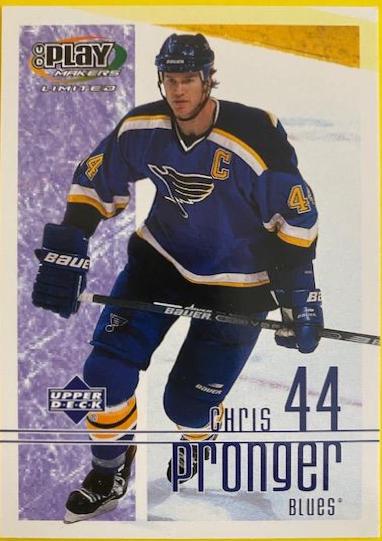 Chris Pronger #84 Hockey Cards 2001 Upper Deck Playmaker
