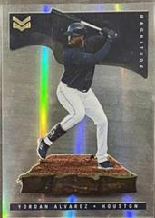 Yordan Alvarez [Gold] #13 Baseball Cards 2022 Panini Chronicles Magnitude Prices