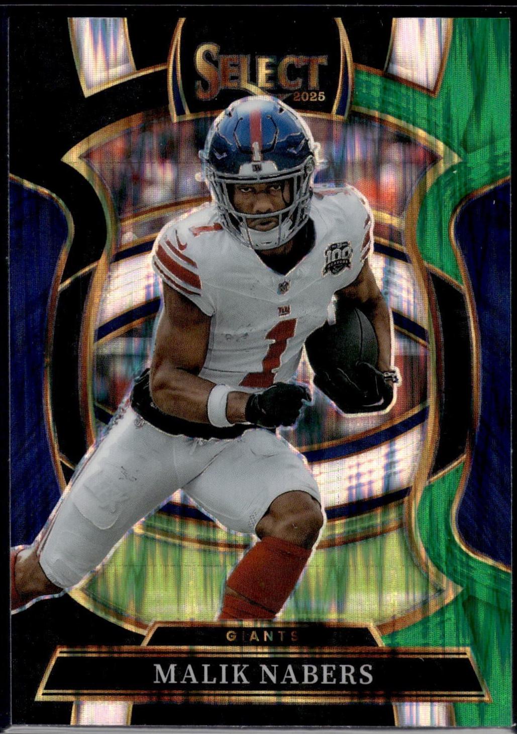 Malik Nabers [Green Prizm Shock] #94