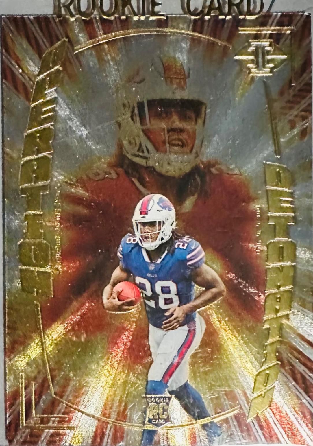 James Cook #OD-26 Football Cards 2022 Panini Illusions Operation Detonation