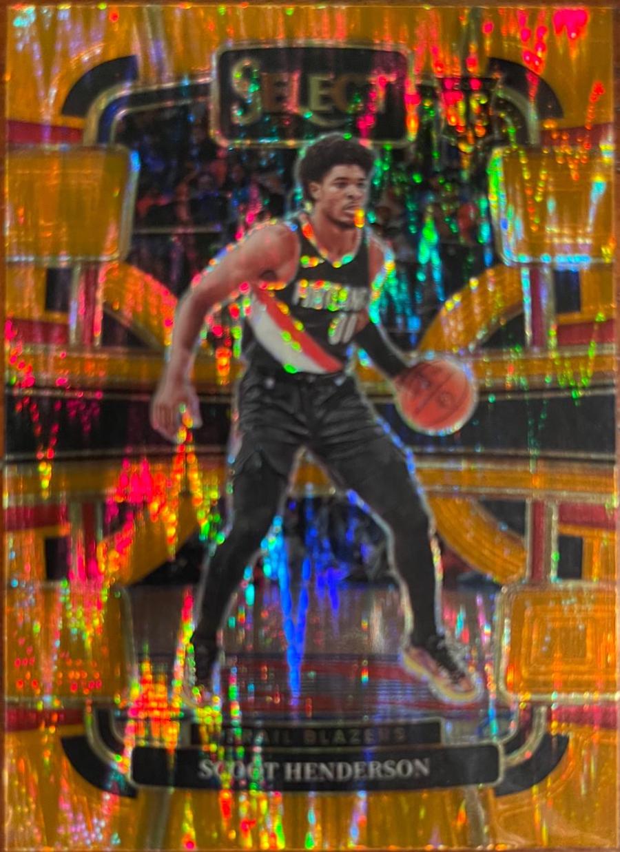 2023 Scoot Henderson [Flash Orange Prizm] #77