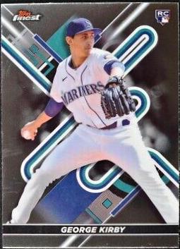 George Kirby #12 Baseball Cards 2022 Topps Finest