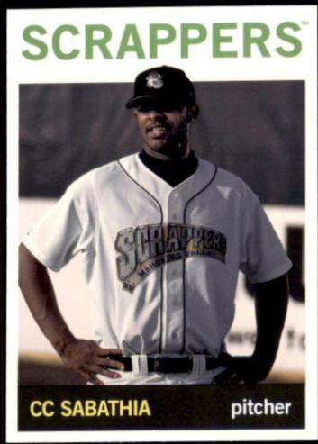 CC Sabathia #MILB-13 Baseball Cards 2021 Topps Pro Debut