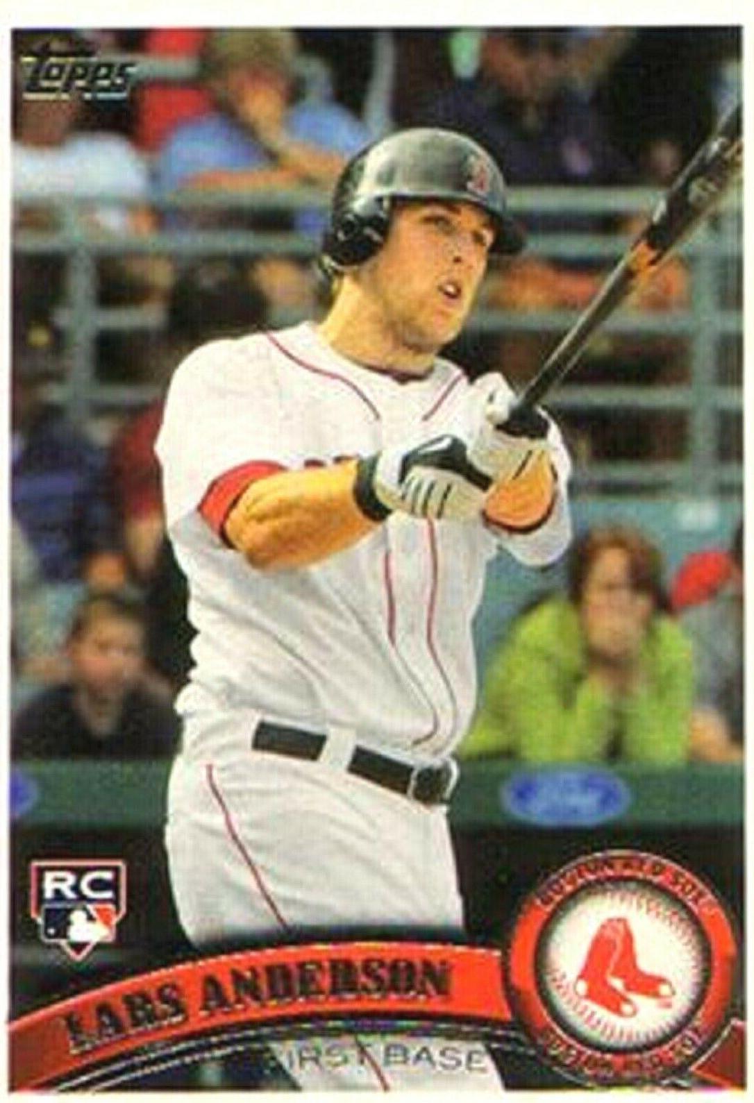 Lars Anderson #254 Baseball Cards 2011 Topps