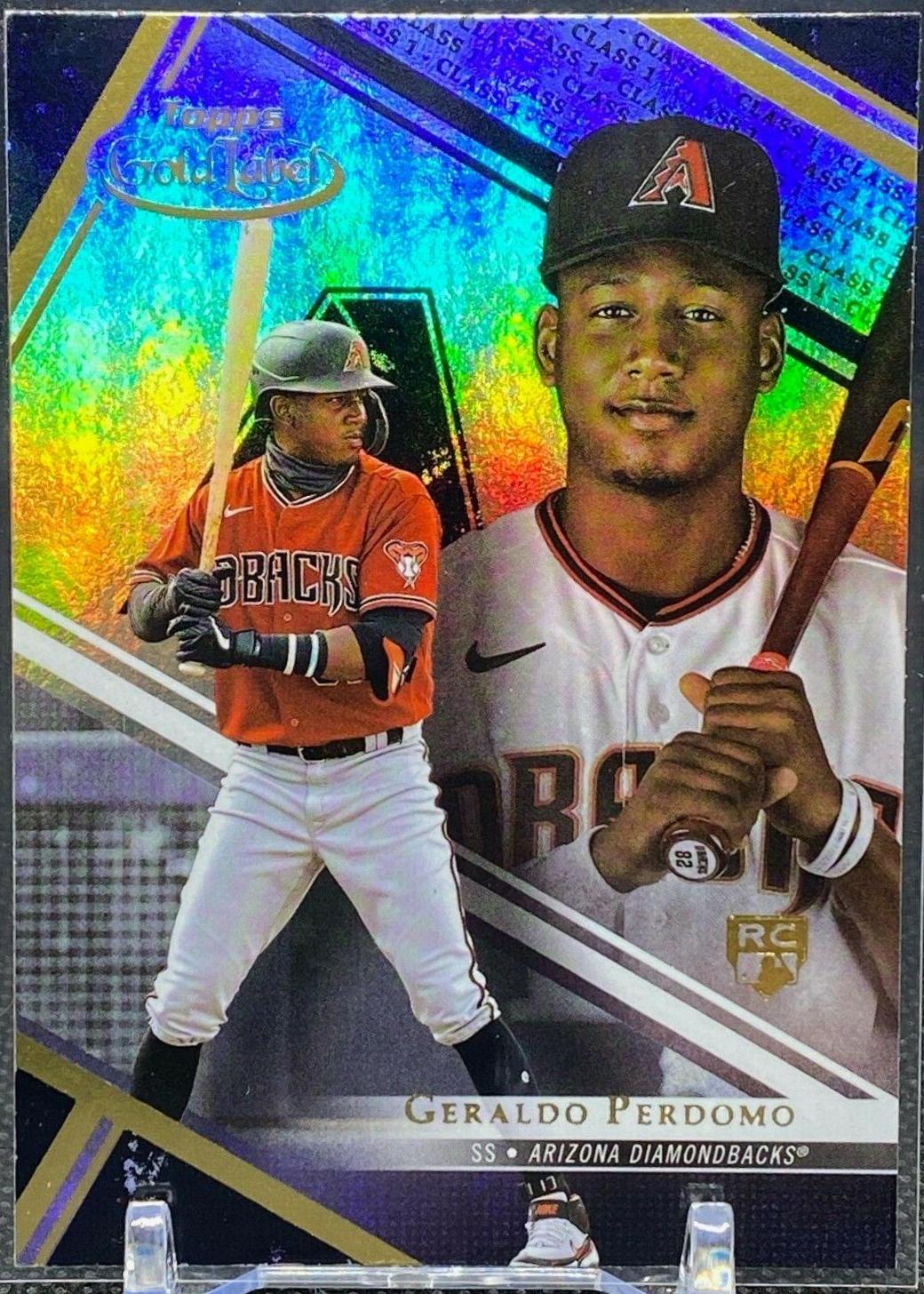 Geraldo Perdomo #17 2021 Topps Gold Label Baseball