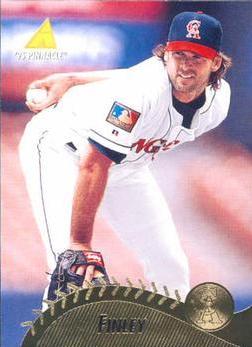 Chuck Finley #17 Baseball Cards 1995 Pinnacle