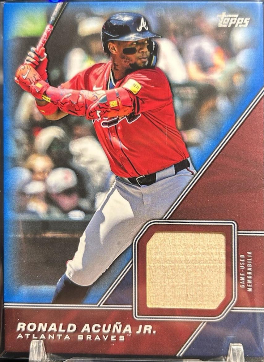 Ronald Acuna Jr. [Blue] #MLM-RAJ