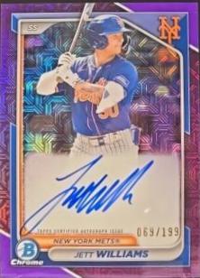 Jett Williams [Purple Mojo Refractor] #BMA-JW