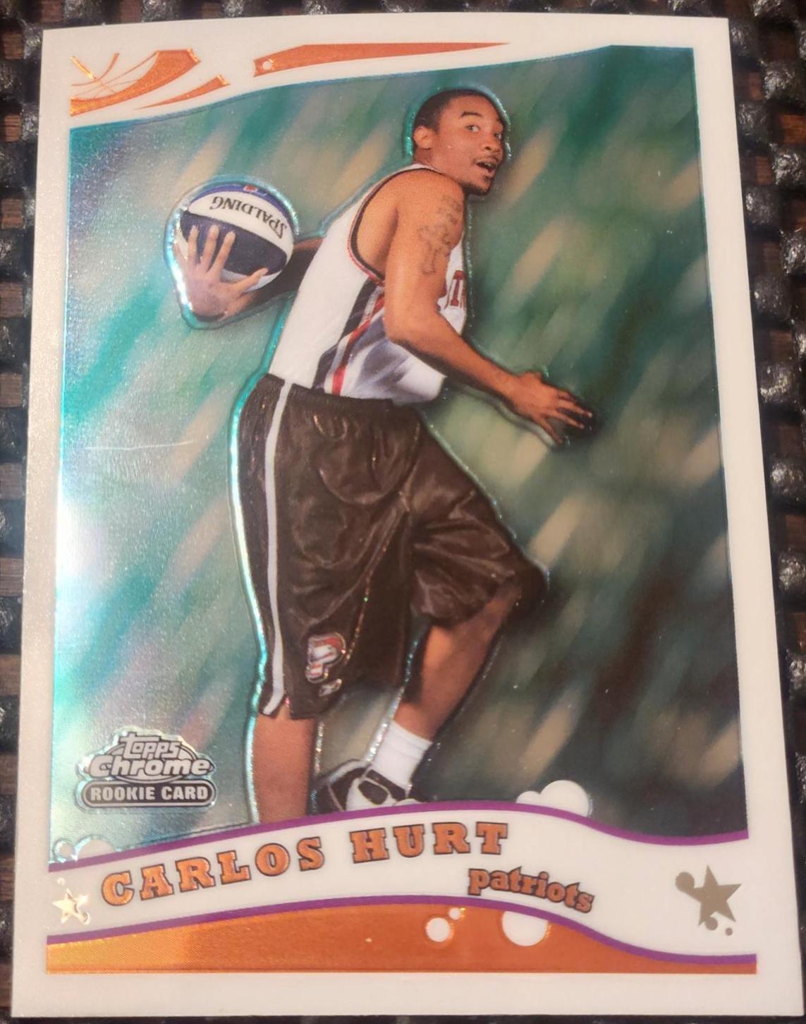 Carlos Hurt #234 Basketball Cards 2005 Topps Chrome