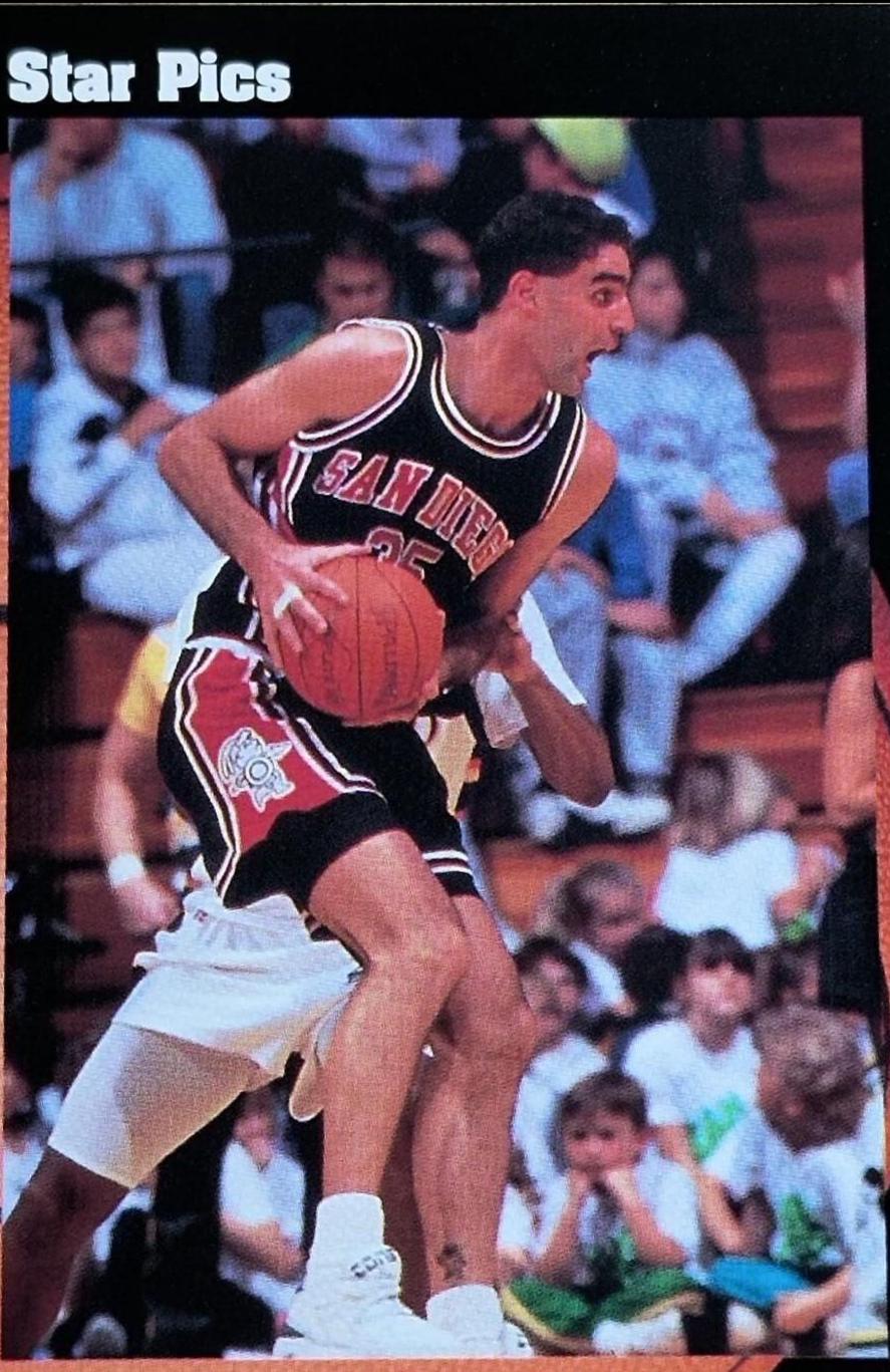Marty Dow #35 Basketball Cards 1991 Star Pics