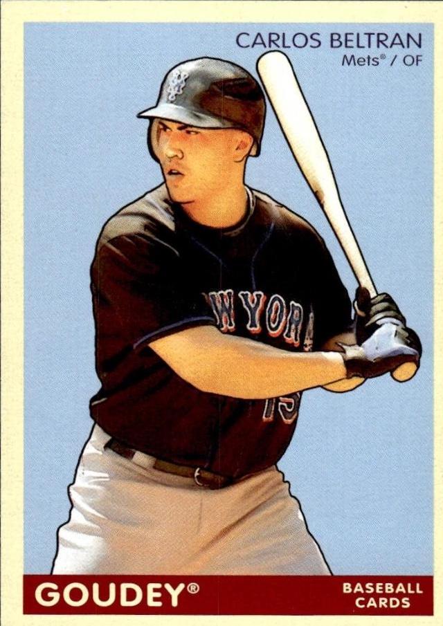 Carlos Beltran #127 2009 Upper Deck Goudey Baseball