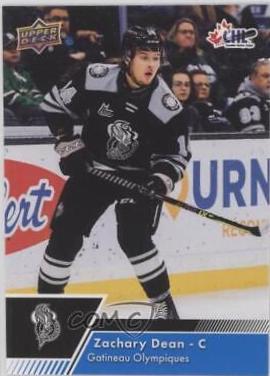 Zachary Dean #24 2022 Upper Deck Chl Hockey