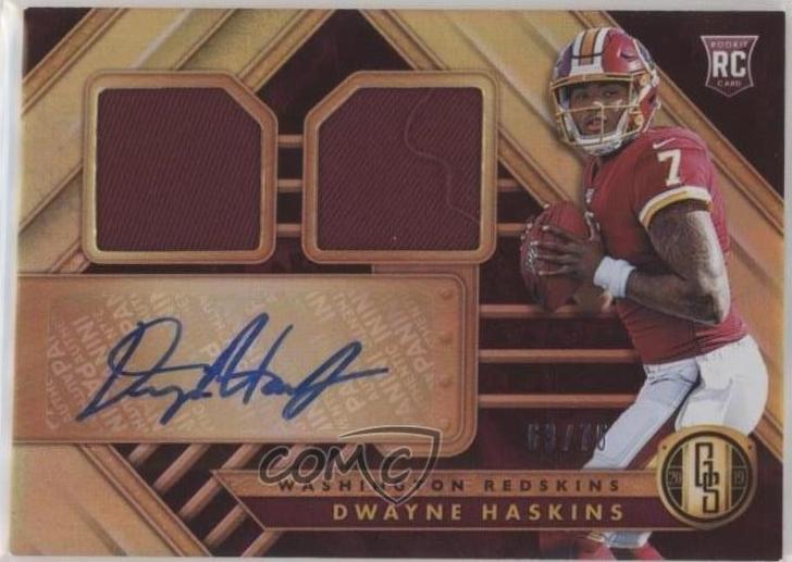 Dwayne Haskins [Rookie Jersey Autograph Double] #241