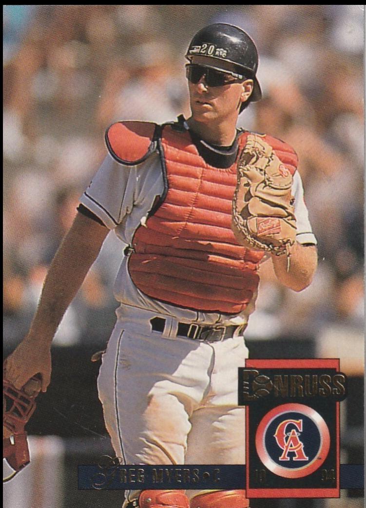 Greg Myers #198 1994 Donruss Baseball