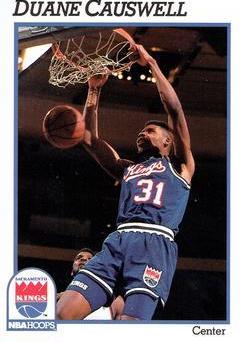 Duane Causwell #182 Basketball Cards 1991 Hoops