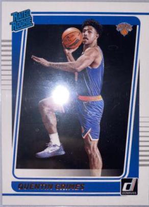 Quentin Grimes #216 Basketball Cards 2021 Panini Donruss