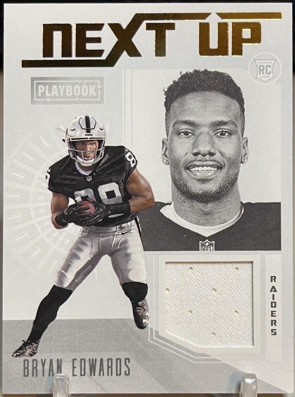 Bryan Edwards #NU-29 2020 Panini Playbook Football Next Up