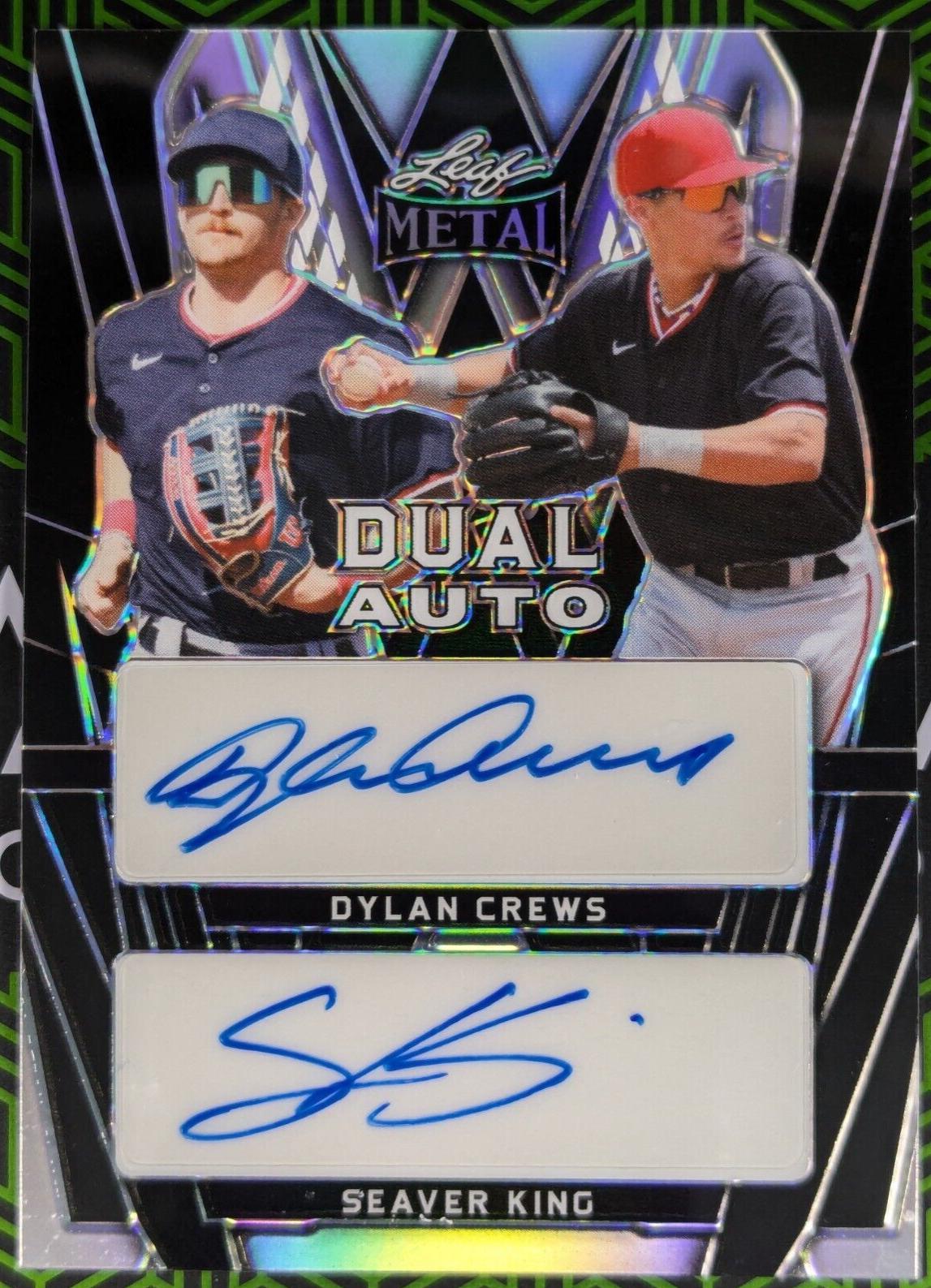 Dylan Crews / Seaver King [Black Prismatic] #DA-9
