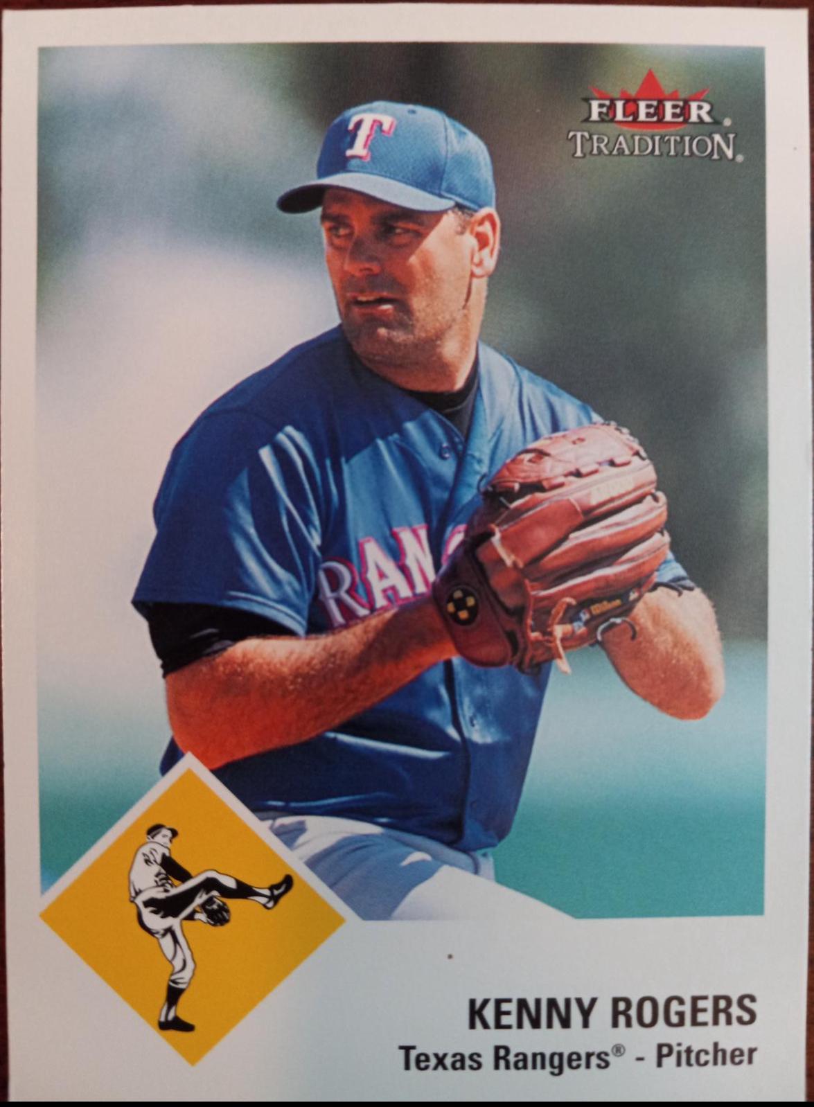 Kenny Rogers #257 Baseball Cards 2003 Fleer Tradition