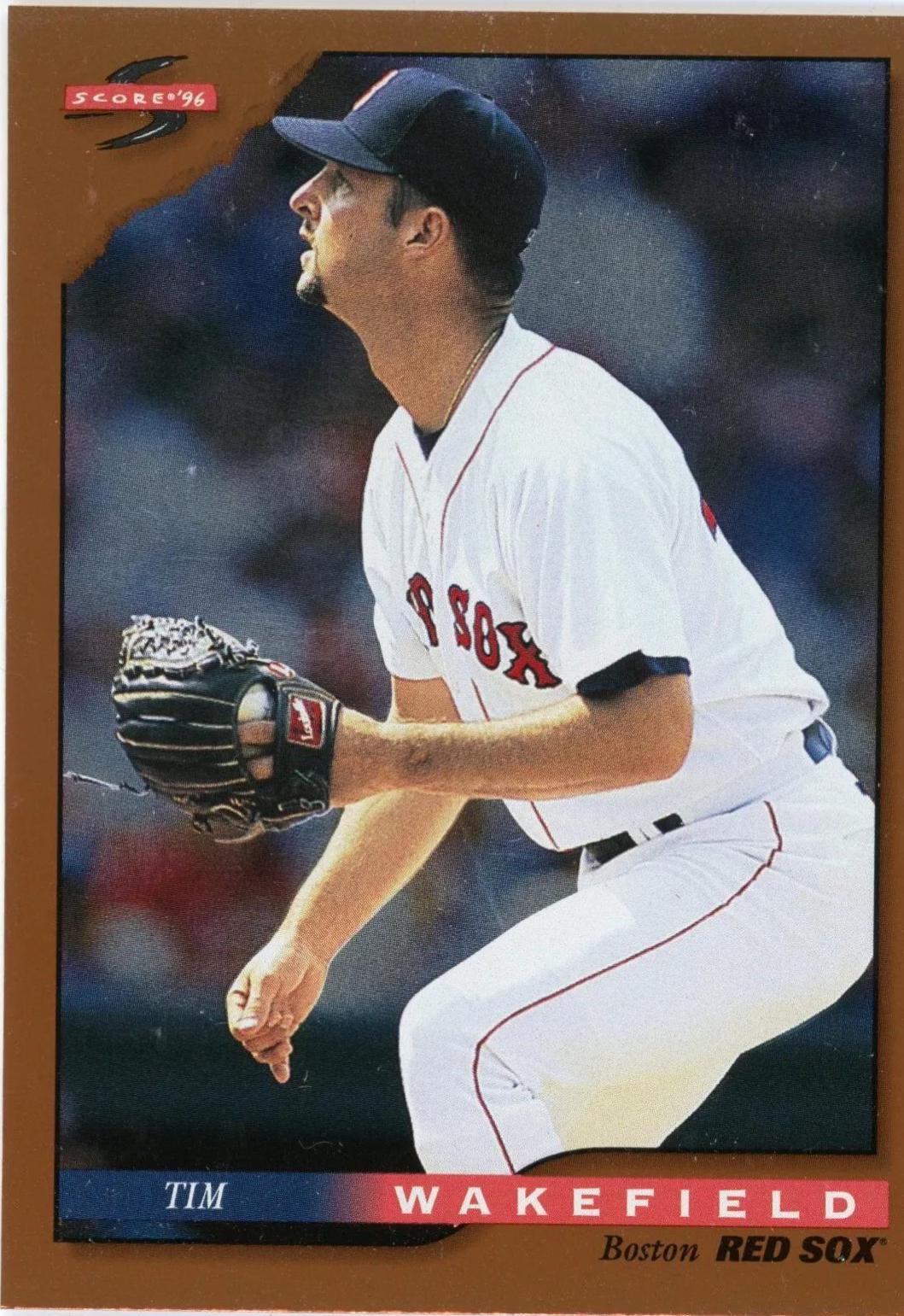Tim Wakefield #24 Baseball Cards 1996 Score Dugout Collection