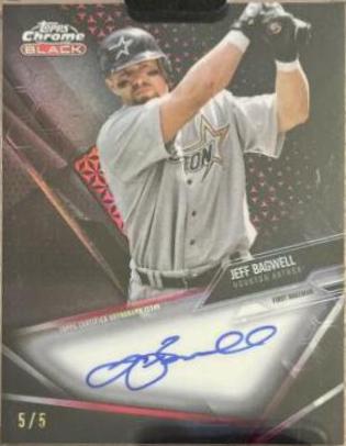Jeff Bagwell [Red Refractor] #CBA-JBA