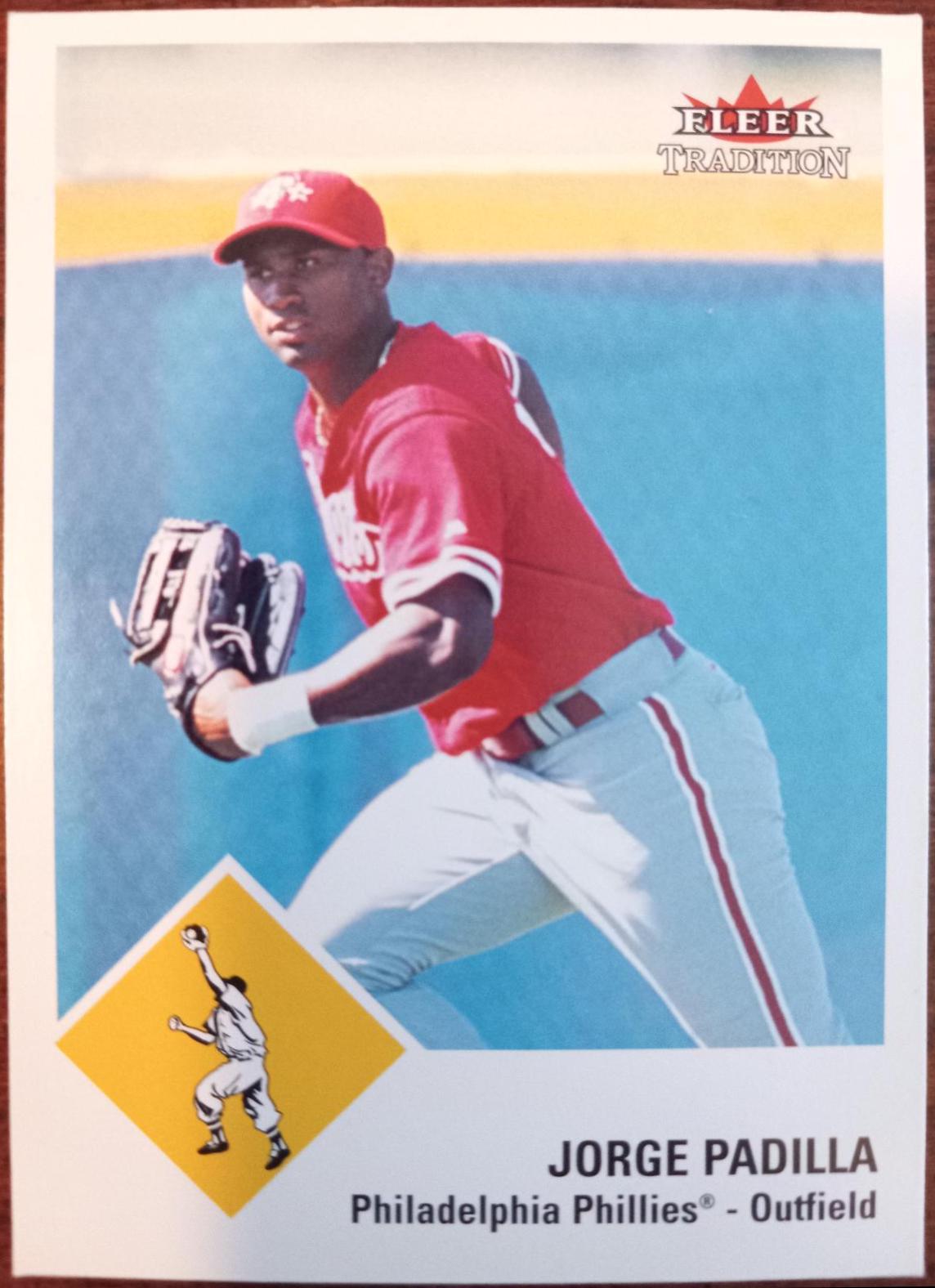 Jorge Padilla #66 Baseball Cards 2003 Fleer Tradition