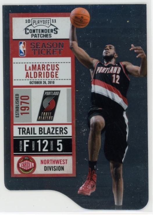 LaMarcus Aldridge [Die Cut Silver] #21