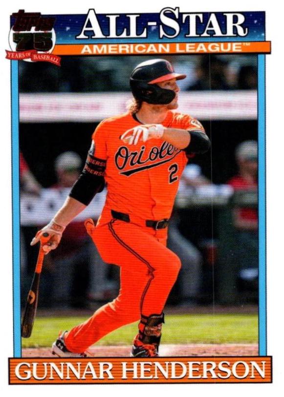 Gunnar Henderson #91AS-49 Prices | 2026 Topps Series 2 1991 All