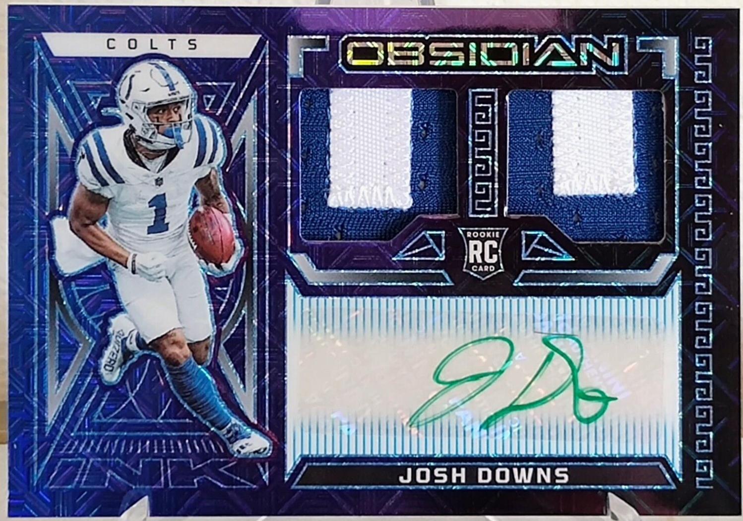Josh Downs [Deep Sea Flood Mojo Electric Etch] #20