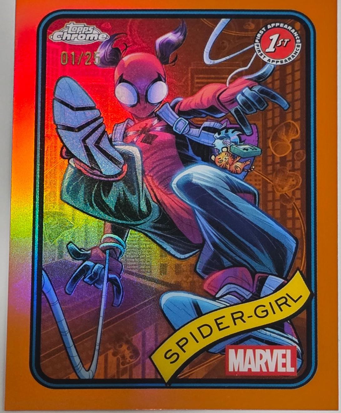 Spider-Girl Orange Refractor