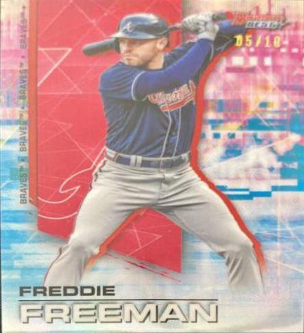 Freddie Freeman [Red Refractor] #70