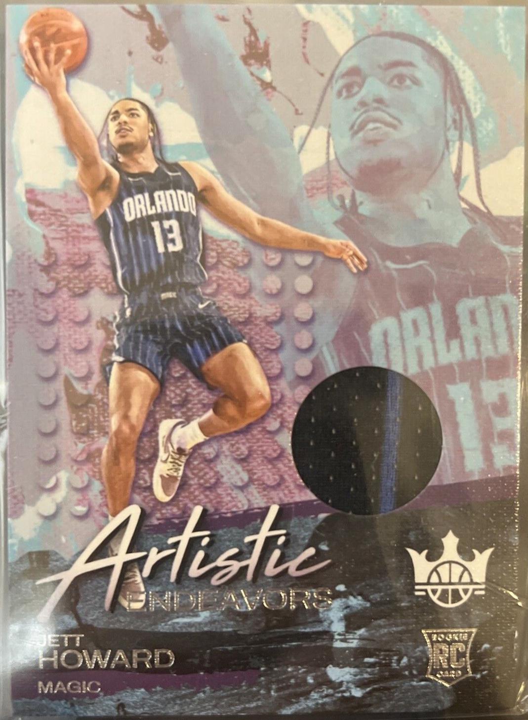 Jett Howard #AE-JET Basketball Cards 2023 Panini Court Kings Artistic Endeavor