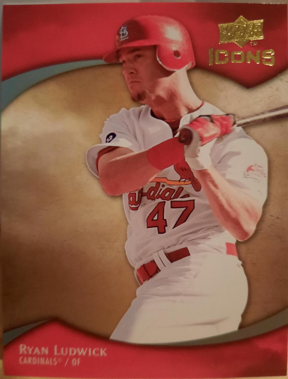 Ryan Ludwick #92 Baseball Cards 2009 Upper Deck Icons