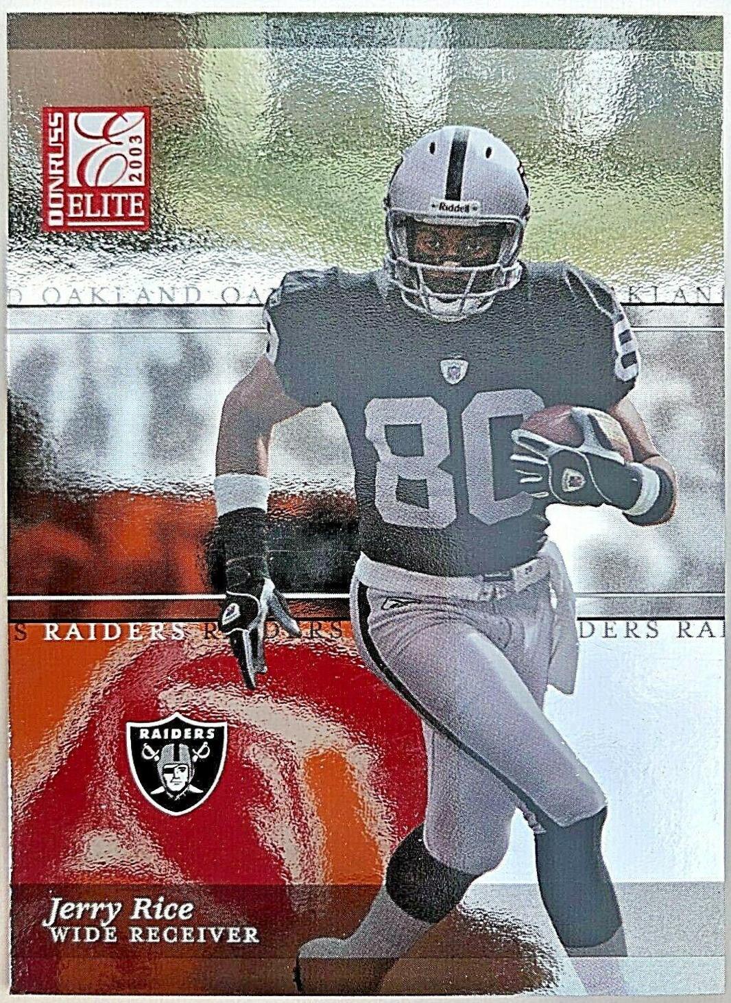 Jerry Rice #41 2003 Panini Donruss Elite Football