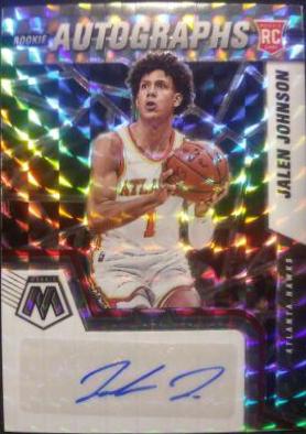Jalen Johnson #RAM-JLJ 2021-22 Panini Mosaic Basketball Rookie Autographs Mosaic