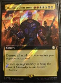 Ruinous Ultimatum