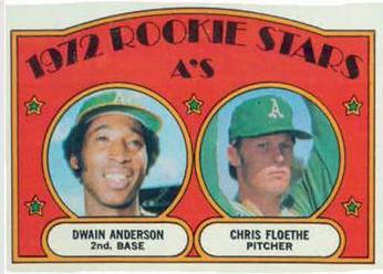 1972 A's 1972 Rookie Stars #268