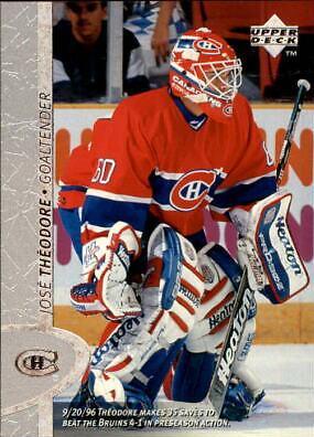 Jose Theodore #279 Hockey Cards 1996 Upper Deck