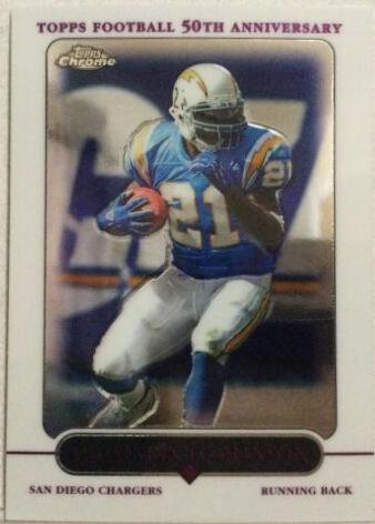 LaDainian Tomlinson #5 Football Cards 2005 Topps Chrome