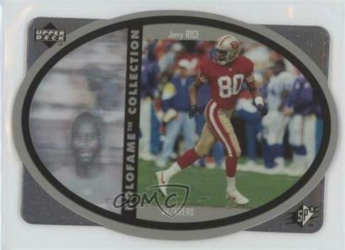 Jerry Rice #Hx5 Football Cards 1996 Spx Holofame