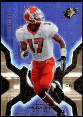 Marcus McCauley #113 2007 Spx Football