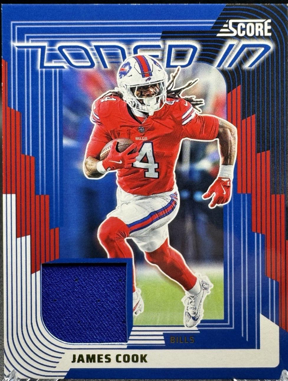 James Cook #46 Prices | 2025 Panini Score Zoned in Jersey