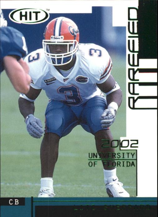 Lito Sheppard #R23 2002 Sage Hit Rarefied Football